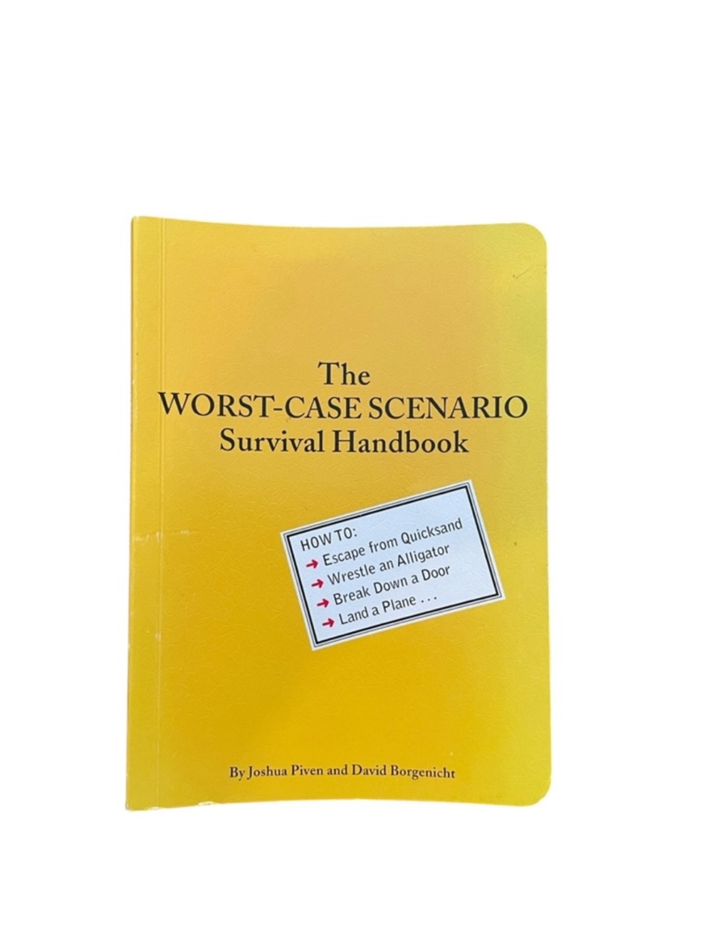 ‘Worst-Case Scenario' Survival Handbook by Joshua Piven & David Borgenicht.